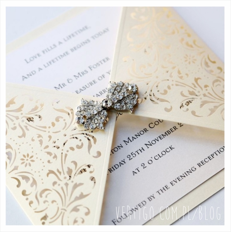 eleganckie zaproszenia ślubne – Vertigo.com.pl